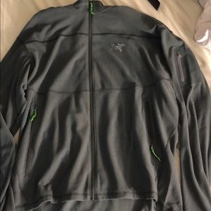 Arc’teryx fleece full zip jacket